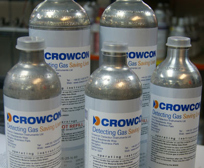 Crowcon bump test gas billede