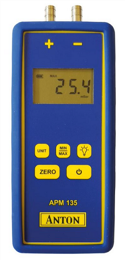 Akozon Pressure Meter GM511 Numérique ±10KPa Indicateur de Pression différentielle USB Jauge Manomètre Testeur/Jauge Testeur de Gaz différentiel Manomètre 
